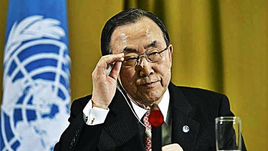 El secretario general de las Naciones Unidas, Ban Ki-moon / Foto: abc.es