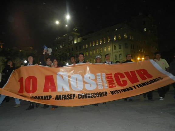 El motivo de la celebración, los 10 años de la CVR/ Foto: Enzo Alminagorta (Spacio Libre)